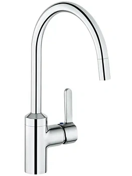 Смеситель KLUDI для кухни, выдвижной поворотный излив, хром 428510578