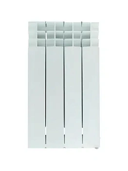 Радиатор STOUT 500 4 секции, биметаллический, боковое подключение, белый SRB-3310-050006