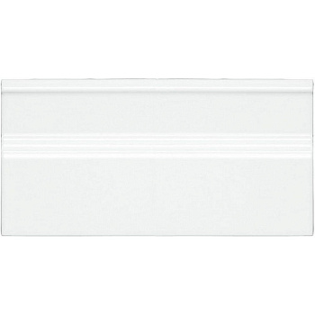 Adex Neri ADCT5031 Rodapie Clasico Blanco Z 15x30
