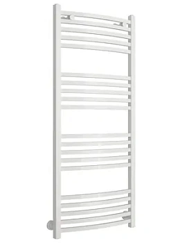 СУНЕРЖА Полотенцесушитель 1200х500 (20 ступ.) белый глянец, диагонал./нижнее подключение