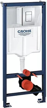 Grohe Инсталляция для подвесн.унитаза 3 в 1,с накладной панелью Skate Cosmopolitan 38772001
