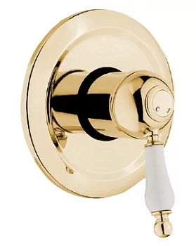 Смеситель Sturm Luxury LUX-EMI-20300-BR для душа встраиваемый, однозахватный, бронза