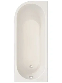 Ванна акриловая Радомир 3/4 (1700х750) правая, белая, с каркасом 1-01-0-2-1-345