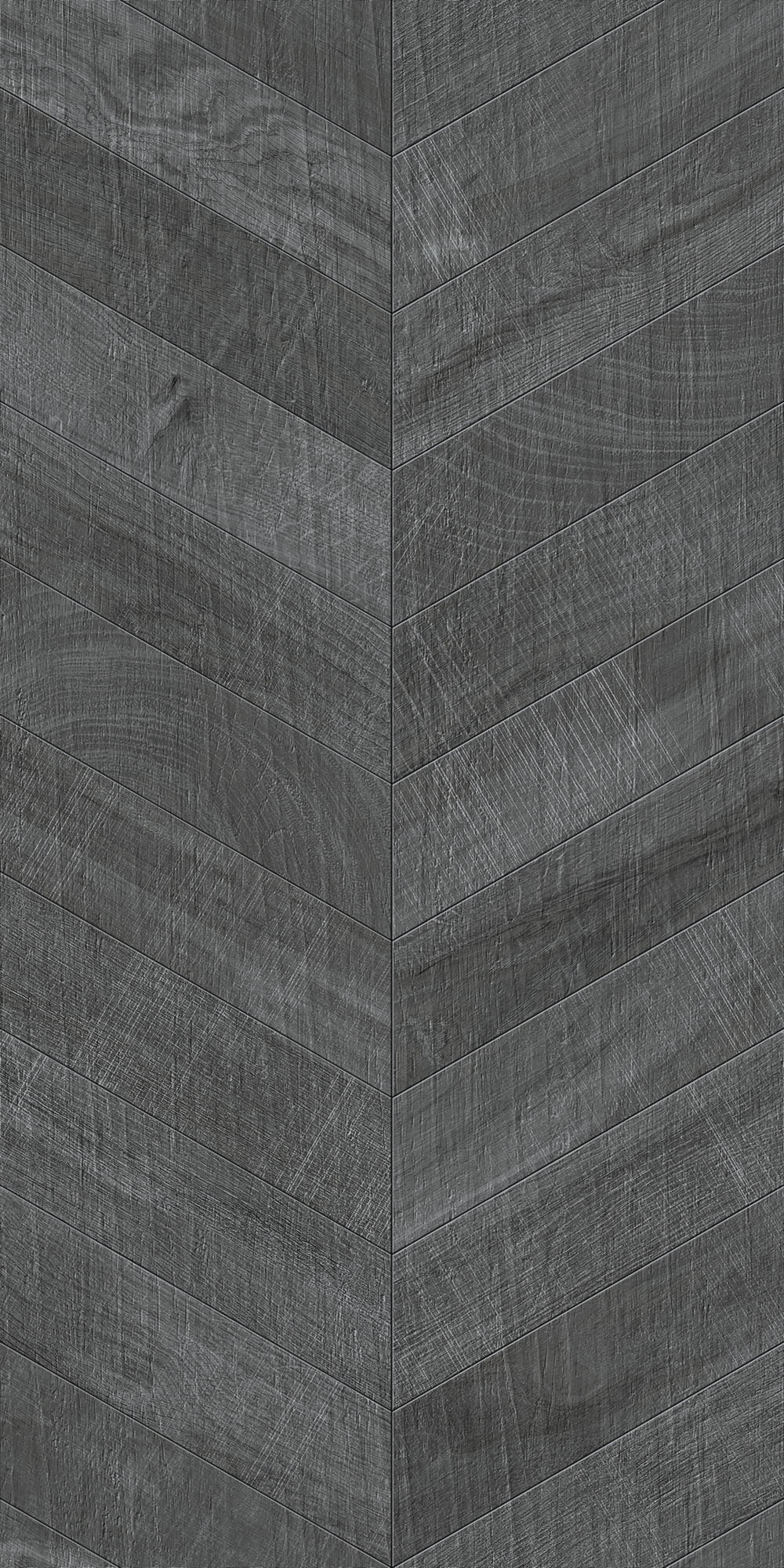 фон Ibero Artwood Chevron Black MATT 120x60 матовая