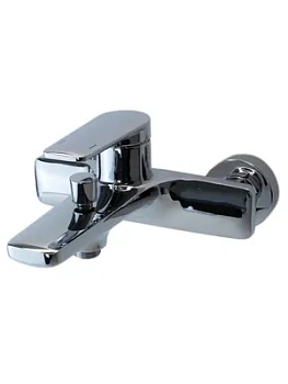 Смеситель для ванны/душа ESKO BK 54 настенный, однозахватный, короткий излив, цвет: хром