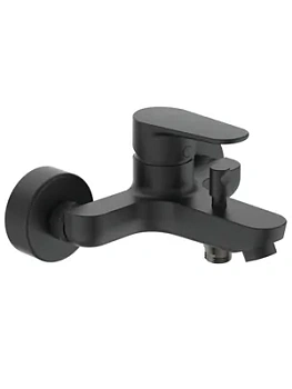 Смеситель для ванны/душа Ideal Standard O настенный, однозахватный, мат черный BC500XG