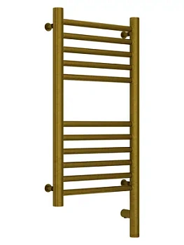 СУНЕРЖА прямая Полотенцесушитель 600х300 состаренная бронза, МЭМ правый, 05-5805-6030