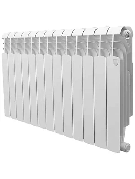 Радиатор биметаллический, 13 секций Royal Thermo 500 2.0, боковое подк, НС-1412068
