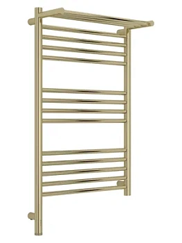 СУНЕРЖА с полкой Полотенцесушитель 800х500 шампань МЭМ левый 020-6006-8050