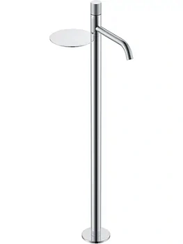 Смеситель Boheme 120-CRCR.2 для раковины, напольный, однозахватный, ручка touch, хром