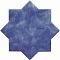 Becolors Star Electric Blue 13.25X13.25