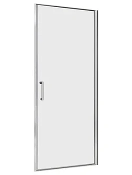 Душевая дверь ABBER AG04060 (600х1950) распашная, стекло 6мм прозрачное/хром