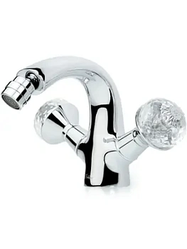 Смеситель Boheme 276-FL для биде, на 1 отверстие, двухзахватный, хром