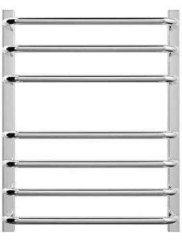 GROTA Полотенцесушитель "Лесенка" водяной 480x600 полиров. нерж.сталь, диаг/ниж. покл. D-1/2"