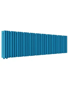 Радиатор стальной Empatiko V LR2 двухтруб 1312х236х122 33 сек НЗ.подкл, 1881Вт, Dreamy blue