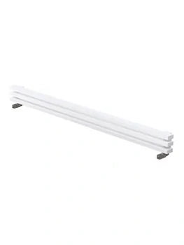 Радиатор стальной toHit from ashtetik alpfa, 3 секции, 2000х130х95, 889 Вт, горизонтальный, трубчатый