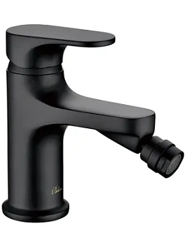 Смеситель Boheme Spectre 456-B для биде, на 1 отверстие, однозахватный, черный