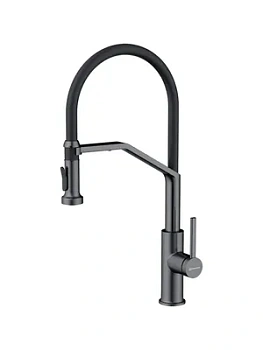 Смеситель для мойки Omoikiri 2 Plus-SB-GM-BL вороненая сталь, кран для питьевой воды 4994497