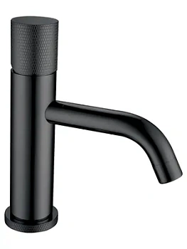 Смеситель Boheme 121-BB.2 для раковины, на 1 отверстие, однозахватный, ручка touch, черный