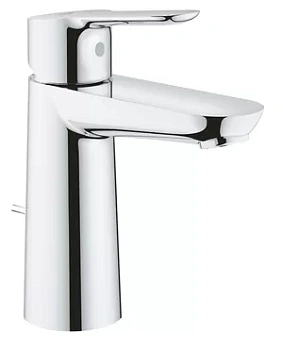 Смеситель Grohe 23758000 для умывальника однорычажный, M-Size,сливной гарнитур, хром