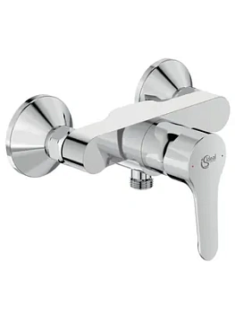 Смеситель для душа Ideal Standard BC325AA настенный, однозахватный, без излива, цвет: хром