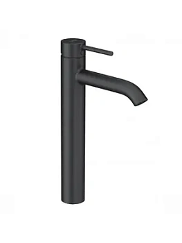 Смеситель KLUDI для умывальника однорычажный, излив 240мм, черный матовый 382863976
