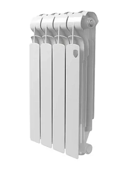 Радиатор биметаллический ROYAL THERMO 4 секции B 500, 832Вт, белый, НС-1682297