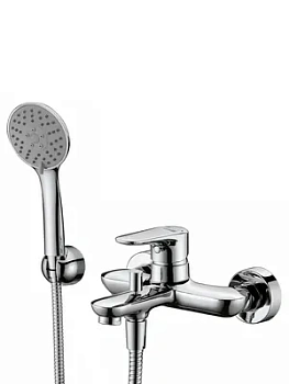 Смеситель для ванны WasserKRAFT Vils 5601 с коротким изливом, хром