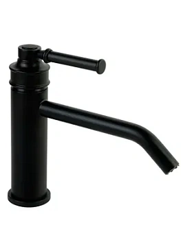 Смеситель для раковины Migliore однорычажный, излив 180 мм, ручка латунь, черный матовый 30853