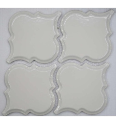 Ceramics Porcelain Arabesko Bevel Beige 160 21.8X21.8