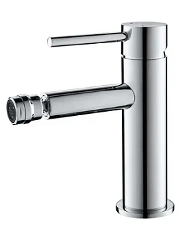 Смеситель для биде Aquatek AQ1318CR однозахватный, низкий излив 108мм, цвет: хром