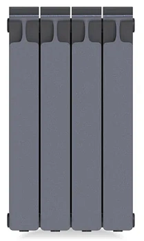 Радиатор биметаллический RIFAR 500 (577х320х100) 4 секций, 764Вт, титан