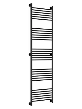 СУНЕРЖА Полотенцесушитель 1900х500 (30 ступ.) черный матовый, унив. под. 3/4"
