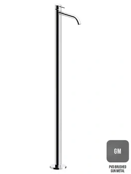 Смеситель для раковины Almar freestanding однорычажный напольный,цвет оружейный металл брашированный E214007.GM