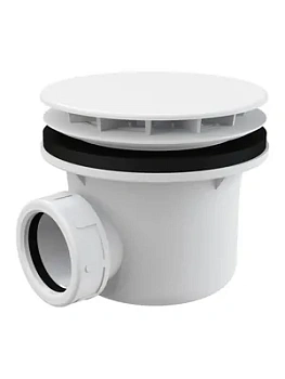 Сифон для душевого поддона Alcaplast A49B пластик, вых.40, белый