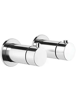 Смеситель для ванны/душа Gessi для термостата, внешняя часть, встраиваемый, хром 63335.031