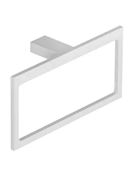 Полотенцедержатель KLUDI- настенный, прямоугольный, белый матовый 3197853