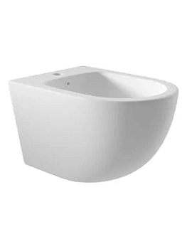 Биде подвесное Aqueduto 365х525х320 устойчивое к царапинам покрытие,белый матовый 0320