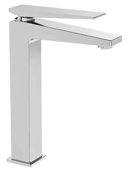 Смеситель для раковины Vitra однозахватный, высокий излив 215мм, без д/к., цвет:хром A42610EXP
