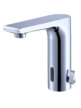 Смеситель для раковины ESKO SNR26D сенсорный, на 1 отв., фиксированный излив, латунь