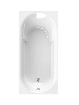 Ванна акриловая CEZARES 1700х800х450 прямоугольная, белая -170-80-45-W37